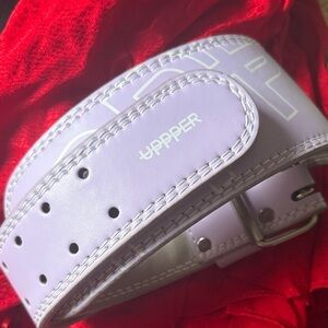 Lilac Leather Waist Belt for Women